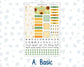 Kit 0277 - B6 - For Sterling Ink And More - Monthly Kit - August - Sunflower Drama Club