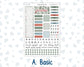 Kit 0245 - B6 - For Sterling Ink And More - Monthly Kit - December - Vintage Christmas