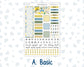 Kit 0274 - B6 - For Sterling Ink And More - Monthly Kit - July - Sunny Lemon Shore