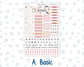 Kit 0297 - B6 - For Sterling Ink And More - Monthly Kit - October - Pink Spell