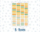Kit 0277 - B6 - For Sterling Ink And More - Monthly Kit - August - Sunflower Drama Club