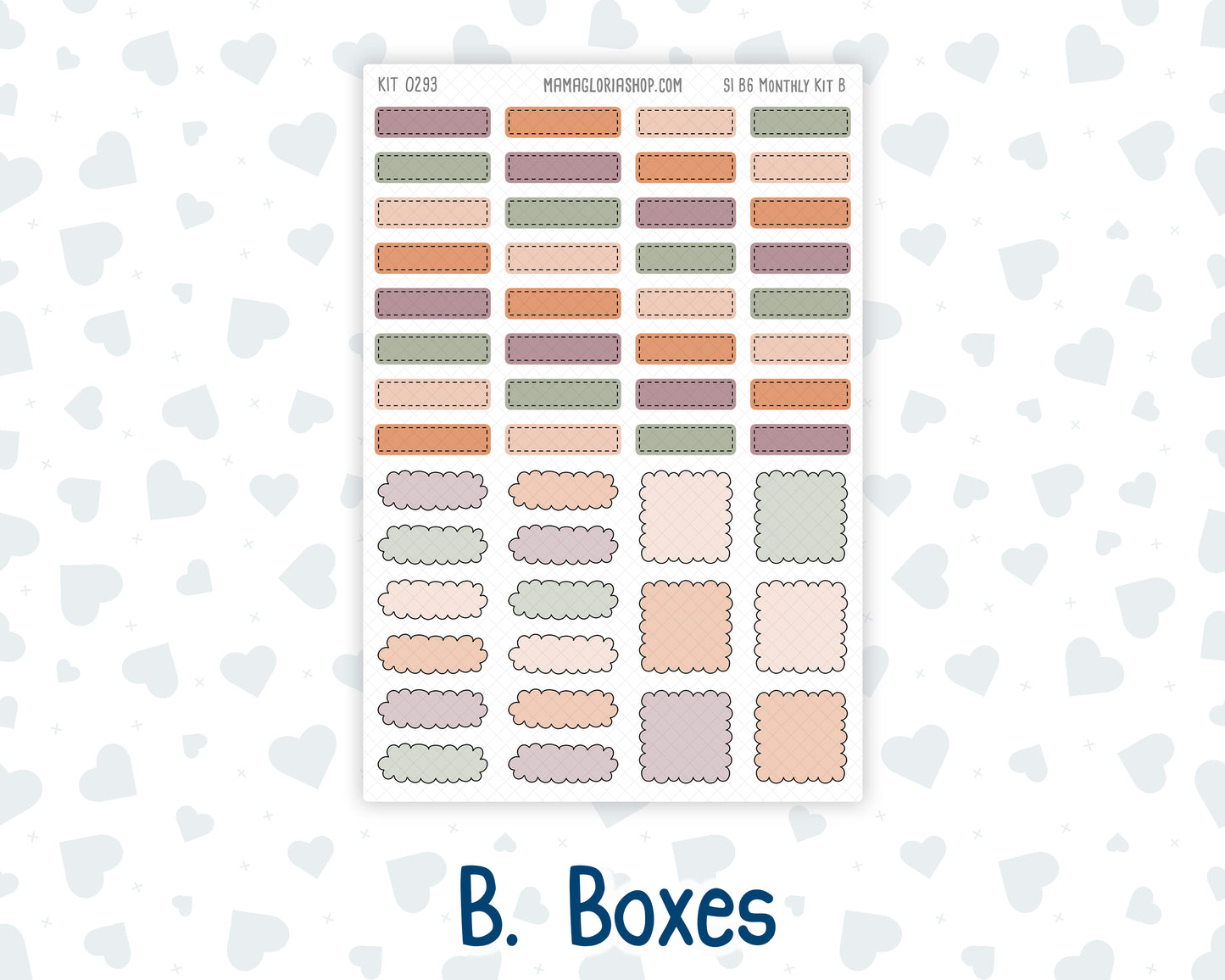 Kit 0293 - B6 - For Sterling Ink And More - Monthly Kit - September - Fleur de Provence