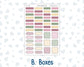 Kit 0232 - B6 - For Sterling Ink And More - Monthly Kit - September - Heirloom Garden
