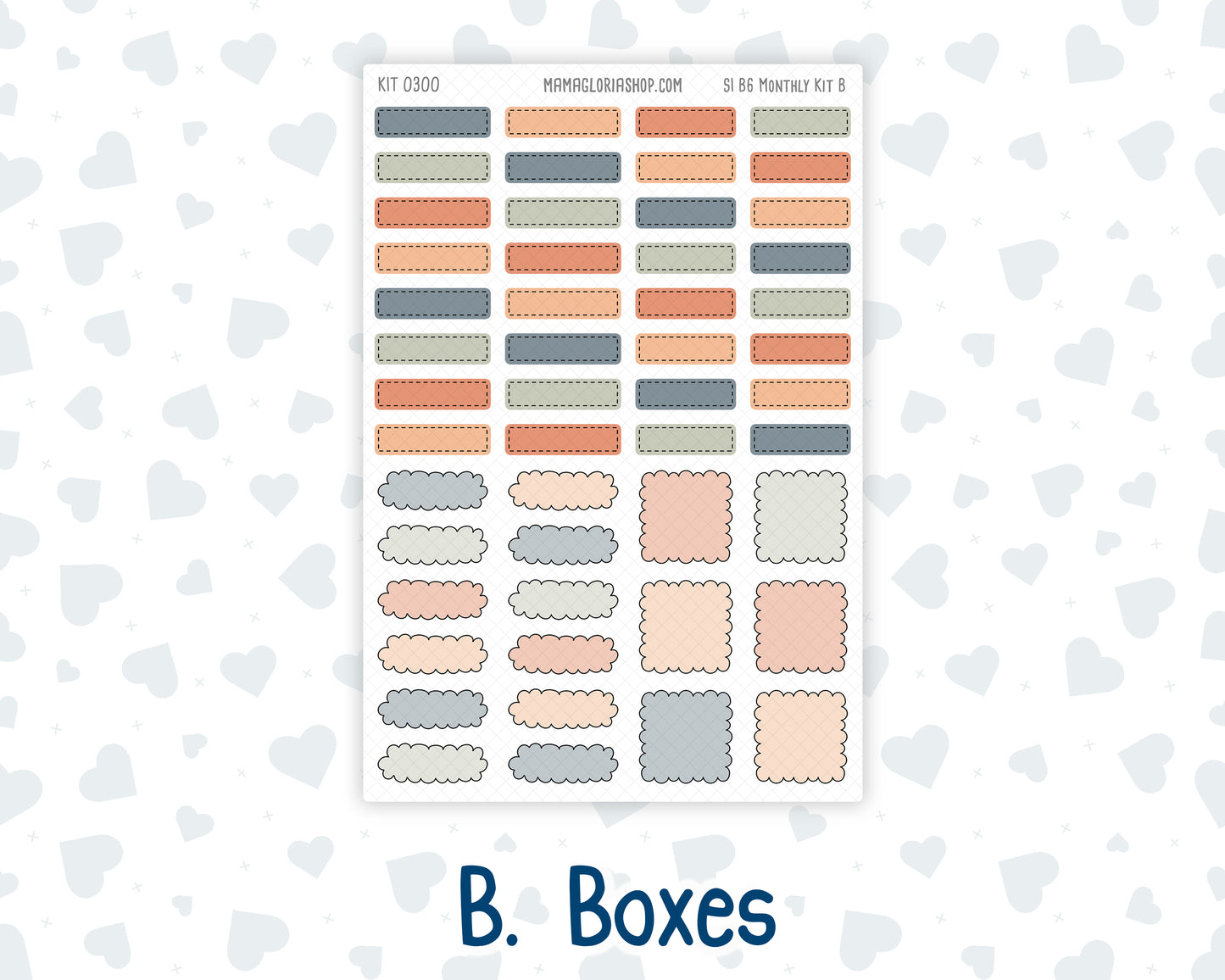 Kit 0300 - B6 - For Sterling Ink And More - Monthly Kit - October - Autumn Stroll