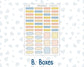 Kit 0265 - B6 - For Sterling Ink And More - Monthly Kit - May - Honeybee Sky
