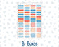 Kit 0268 - B6 - For Sterling Ink And More - Monthly Kit - June - Sea Sweeties