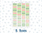 Kit 0256 - B6 - For Sterling Ink And More - Monthly Kit - March - Froggy Luck