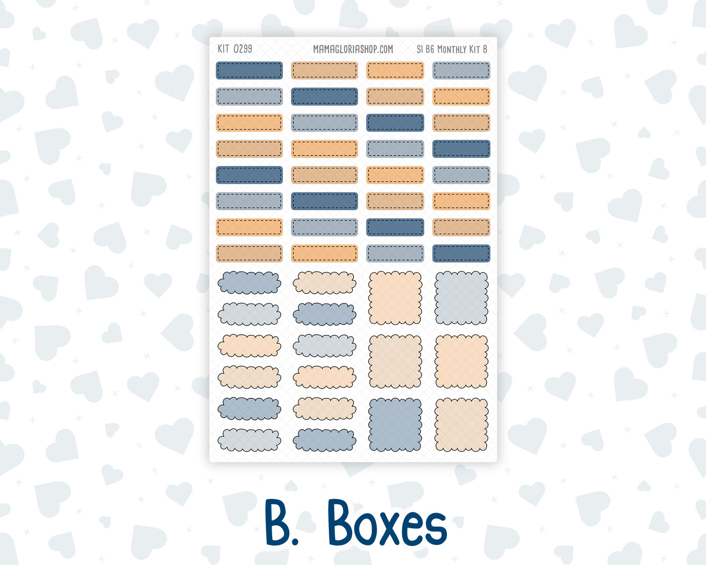 Kit 0299 - B6 - For Sterling Ink And More - Monthly Kit - October - Book Nook
