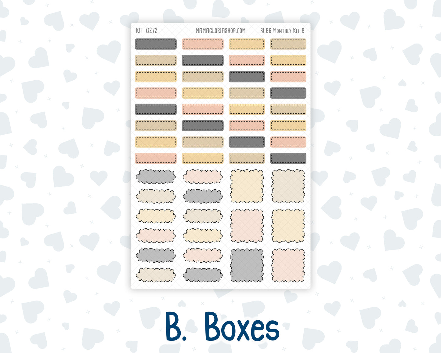 Kit 0272 - B6 - For Sterling Ink And More - Monthly Kit - May - Graduation