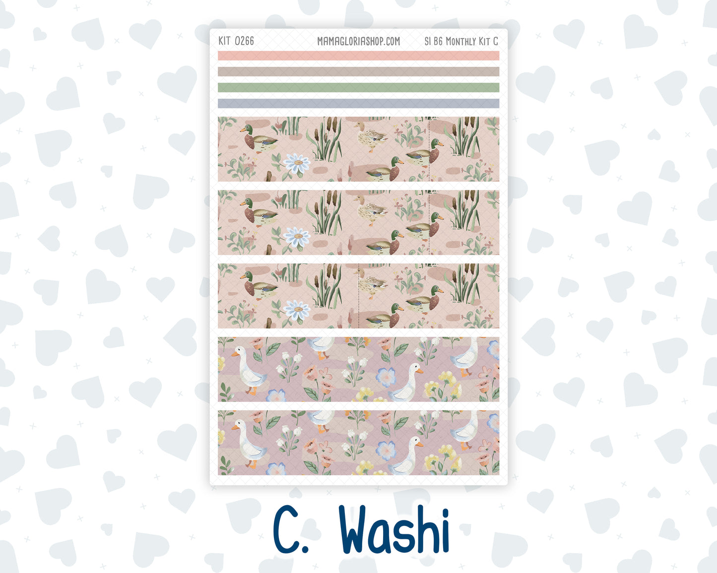 Kit 0266 - B6 - For Sterling Ink And More - Monthly Kit - May - Froggy Lake Picnic
