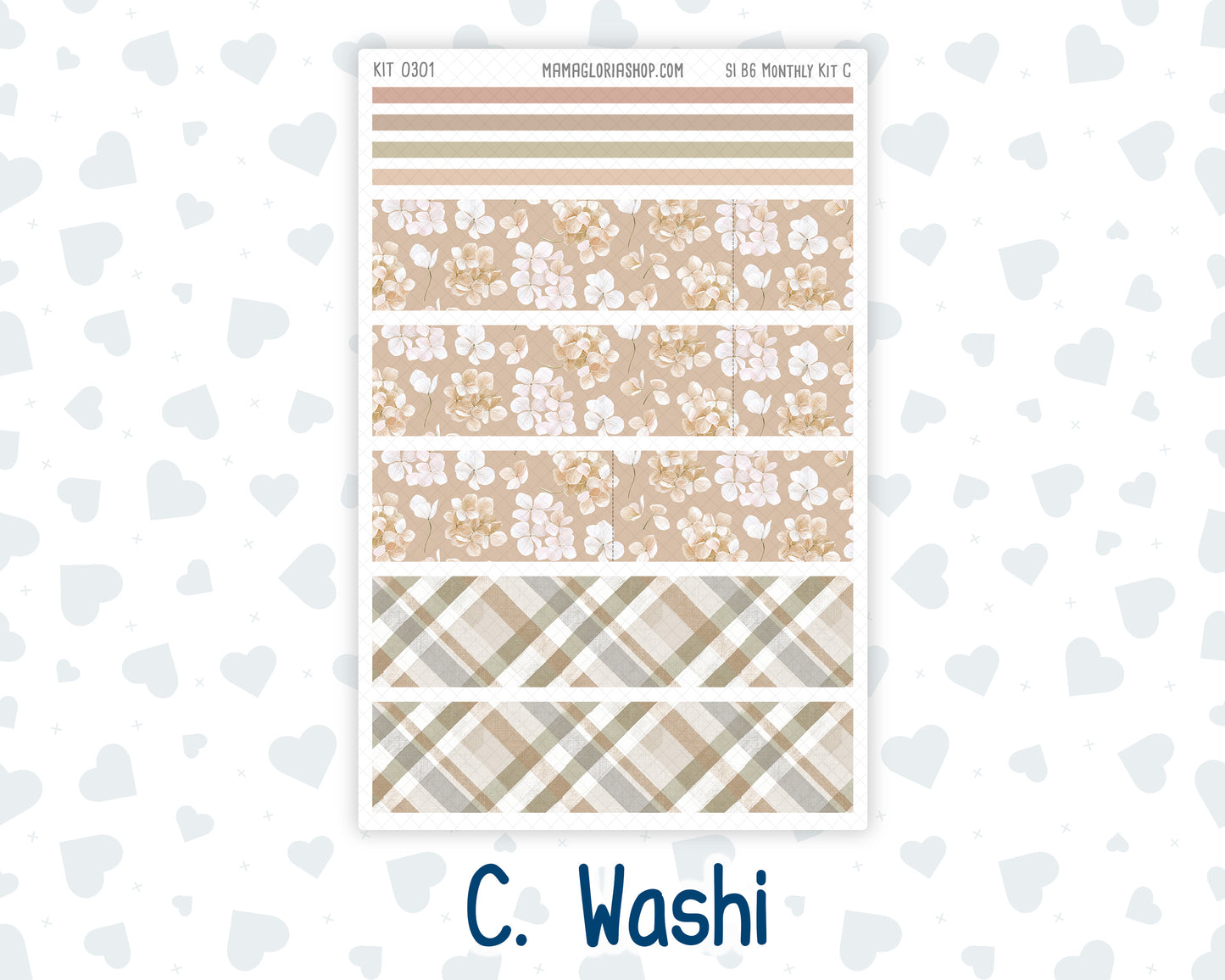 Kit 0301 - B6 - For Sterling Ink And More - Monthly Kit - November - Sunday Comfort