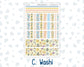 Kit 0265 - B6 - For Sterling Ink And More - Monthly Kit - May - Honeybee Sky
