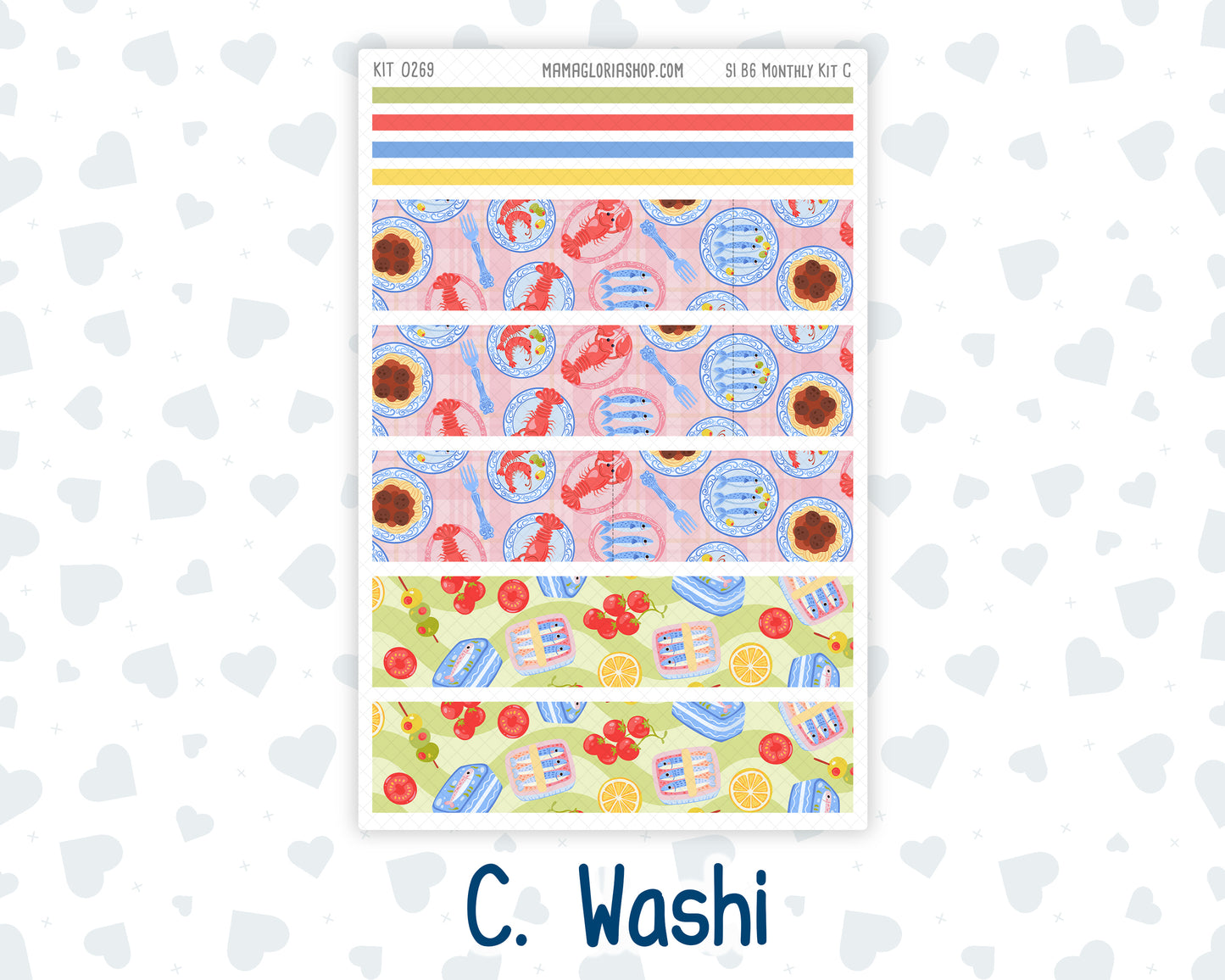 Kit 0269 - B6 - For Sterling Ink And More - Monthly Kit - June - Dolce Mare
