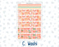 Kit 0278 - B6 - For Sterling Ink And More - Monthly Kit - August - Oops, All Peaches