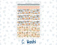 Kit 0300 - B6 - For Sterling Ink And More - Monthly Kit - October - Autumn Stroll