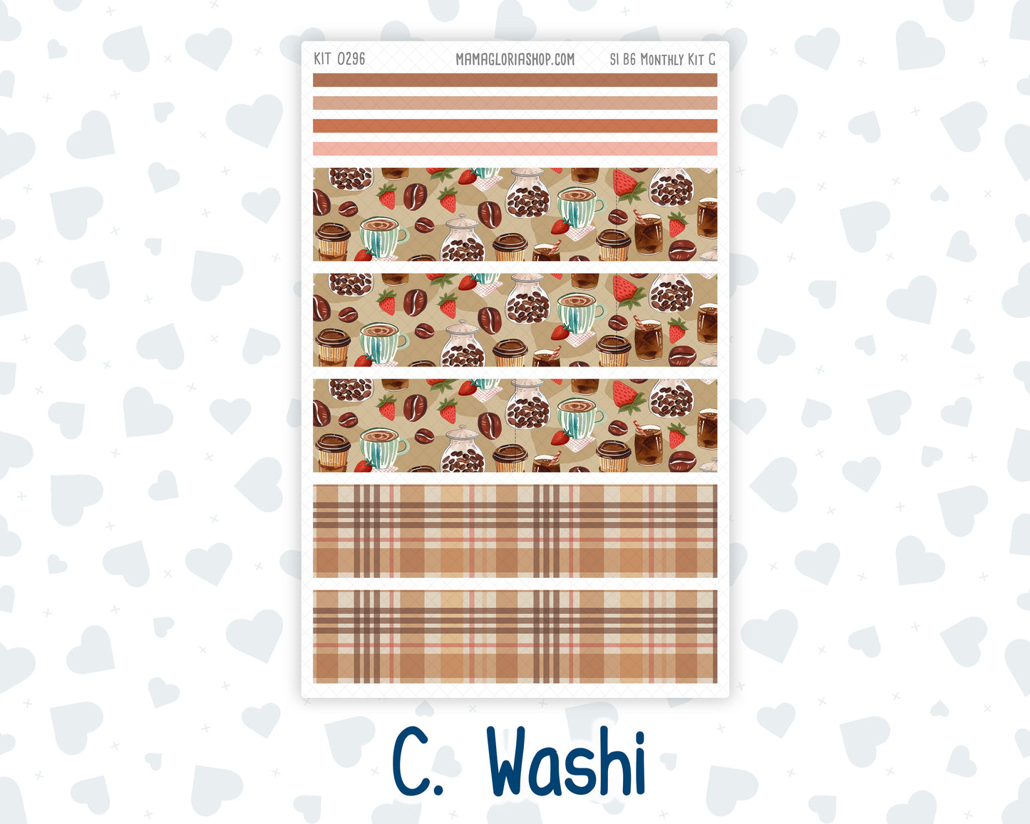 Kit 0296 - B6 - For Sterling Ink And More - Monthly Kit - September - Coffee Break
