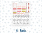 Kit 0294 - B6 - For Sterling Ink And More - Vertical Weekly Kit - September - Rosy Reveria