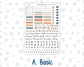 Kit 0300 - B6 - For Sterling Ink And More - Vertical Weekly Kit - October - Autumn Stroll