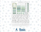 Kit 0264 - B6 - For Sterling Ink And More - Vertical Weekly Kit - May - Spring Walk