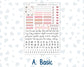 Kit 0297 - B6 - For Sterling Ink And More - Vertical Weekly Kit - October - Pink Spell