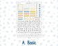 Kit 0265 - B6 - For Sterling Ink And More - Vertical Weekly Kit - May - Honeybee Sky