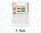 Kit 0302 - B6 - For Sterling Ink And More - Vertical Weekly Kit - November - Thankful Season