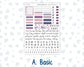 Kit 0236 - B6 - For Sterling Ink And More - Vertical Weekly Kit - October - Sweet & Spooky