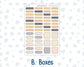 Kit 0272 - B6 - For Sterling Ink And More - Vertical Weekly Kit - May - Graduation