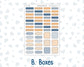 Kit 0299 - B6 - For Sterling Ink And More - Vertical Weekly Kit - October - Book Nook