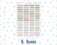 Kit 0266 - B6 - For Sterling Ink And More - Vertical Weekly Kit - May - Froggy Lake Picnic