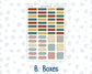 Kit 0302 - B6 - For Sterling Ink And More - Vertical Weekly Kit - November - Thankful Season