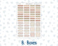 Kit 0301 - B6 - For Sterling Ink And More - Vertical Weekly Kit - November - Sunday Comfort