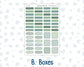 Kit 0264 - B6 - For Sterling Ink And More - Vertical Weekly Kit - May - Spring Walk