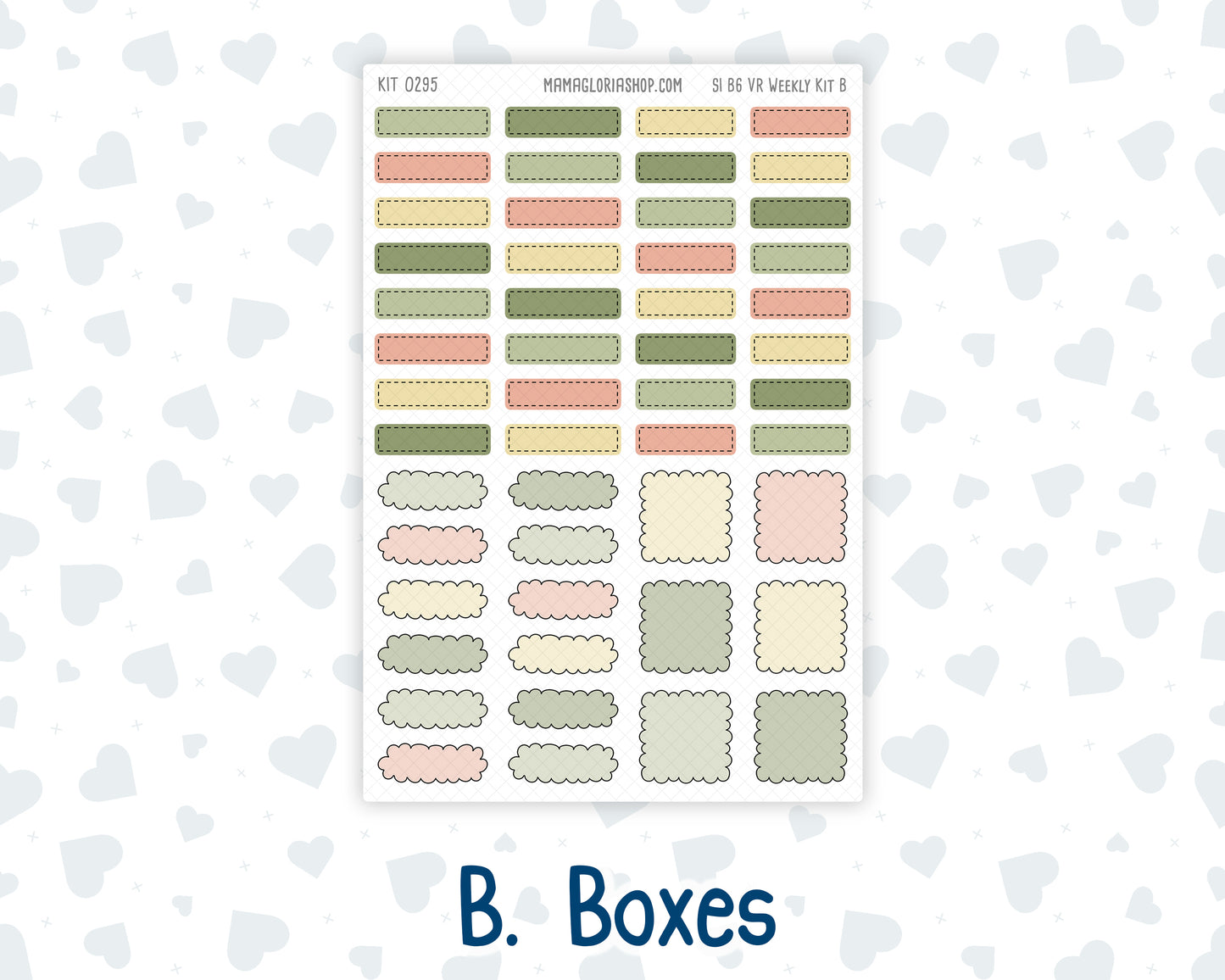 Kit 0295 - B6 - For Sterling Ink And More - Vertical Weekly Kit - September - Apple Harvest