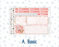 Kit 0294 - 7x9 - Vertical Priorities - Plum Paper - Weekly Kit - September - Rosy Reveria
