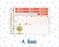 Kit 0235 - 7x9 - Vertical Priorities - Plum Paper - Weekly Kit - September - Apple Orchard