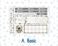 Kit 0272 - 7x9 - Vertical Priorities - Plum Paper - Weekly Kit - May - Graduation