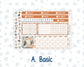 Kit 0237 - 7x9 - Vertical Priorities - Plum Paper - Weekly Kit - October - Forest Folk