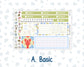 Kit 0269 - 7x9 - Vertical Priorities - Plum Paper - Weekly Kit - June - Dolce Mare
