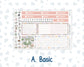 Kit 0266 - 7x9 - Vertical Priorities - Plum Paper - Weekly Kit - May - Froggy Lake Picnic