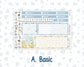 Kit 0265 - 7x9 - Vertical Priorities - Plum Paper - Weekly Kit - May - Honeybee Sky