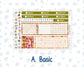 Kit 0240 - 7x9 - Vertical Priorities - Plum Paper - Weekly Kit - November - Cozy Thanksgiving