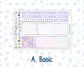Kit 0252 - 7x9 - Vertical Priorities - Plum Paper - Weekly Kit - February - Tokyo Candy Cloud
