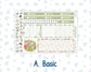 Kit 0295 - 7x9 - Vertical Priorities - Plum Paper - Weekly Kit - September - Apple Harvest