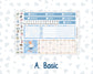 Kit 0305 - 7x9 - Vertical Priorities - Plum Paper - Weekly Kit - December - Sugarplum Parade