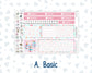 Kit 0246 - 7x9 - Vertical Priorities - Plum Paper - Weekly Kit - December - Gingerbread Sweets