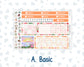 Kit 0271 - 7x9 - Vertical Priorities - Plum Paper - Weekly Kit - June - Strawberry Shore