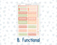 Kit 0235 - 7x9 - Vertical Priorities - Plum Paper - Weekly Kit - September - Apple Orchard