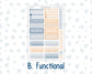 Kit 0299 - 7x9 - Vertical Priorities - Plum Paper - Weekly Kit - October - Book Nook