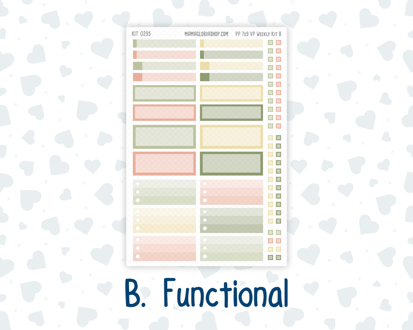 Kit 0295 - 7x9 - Vertical Priorities - Plum Paper - Weekly Kit - September - Apple Harvest